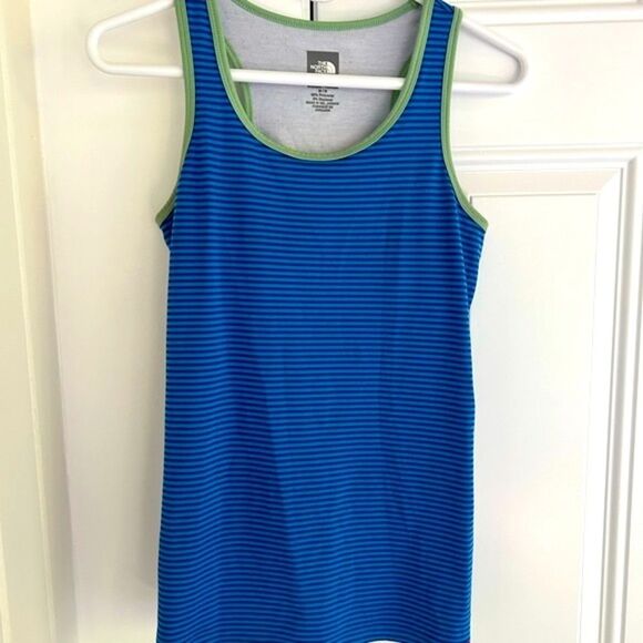 The North Face striped stretchy bra lined tank top - Picture 1 of 8